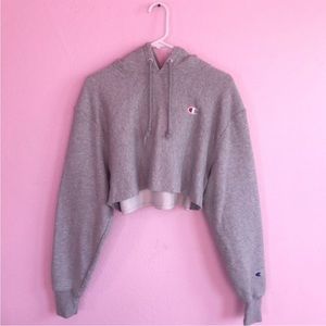 Crop top hoodie
